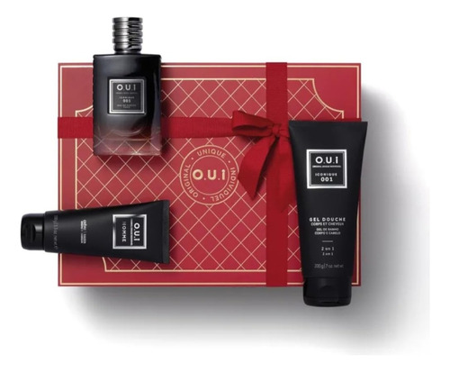 Kit Presente O.u.i Iconique 001 Eau De Perfum- O Boticário