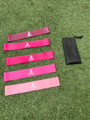 Set De 5 Bandas De Latex Mujer Fit