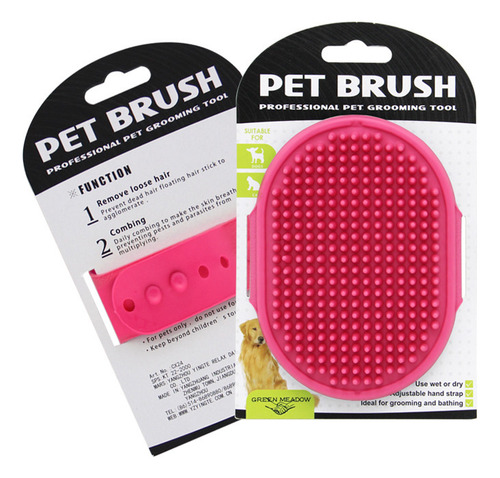 ..cepillo De Baño Verde For Mascotas, Cepillo De Limpieza P