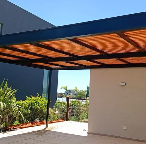 Pergolas Con Chapa Traslucida Antigranizo X M2