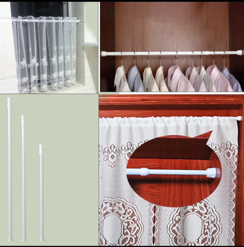Imagen 8 de 11 de Tubos Extensibles Para Cortinas