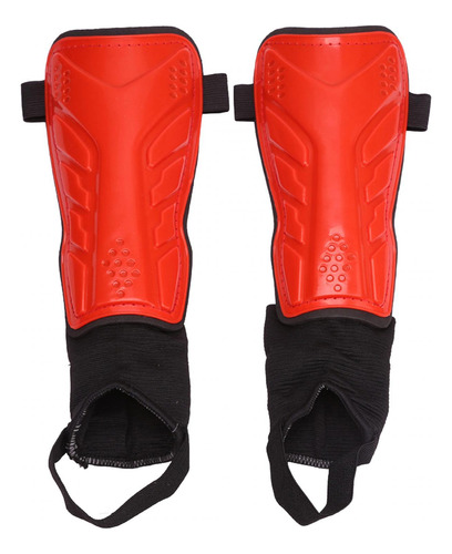 2 Uds Espinilleras De Fútbol Protección De Piernas Rojo