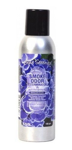 Exterminador De Olores De Humo 7oz, Serenidad Azul