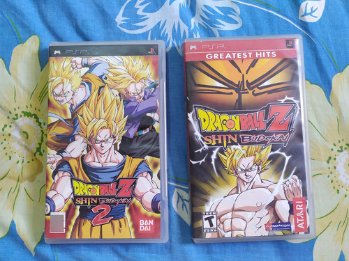 Juegos De Psp Dragon Ball Shin Budokai 1 Y 2 Playstation 