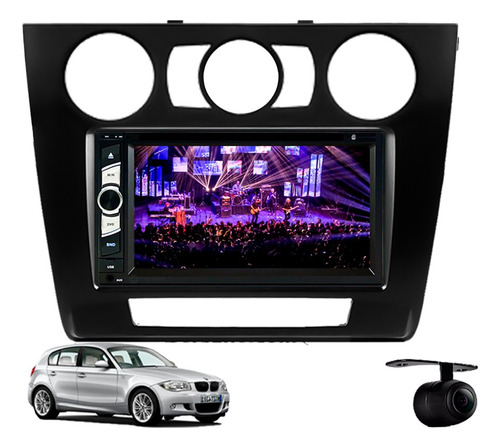 Central Multimidia Dvd Bmw 118i 120i 130i 07/12 Ar Analógico