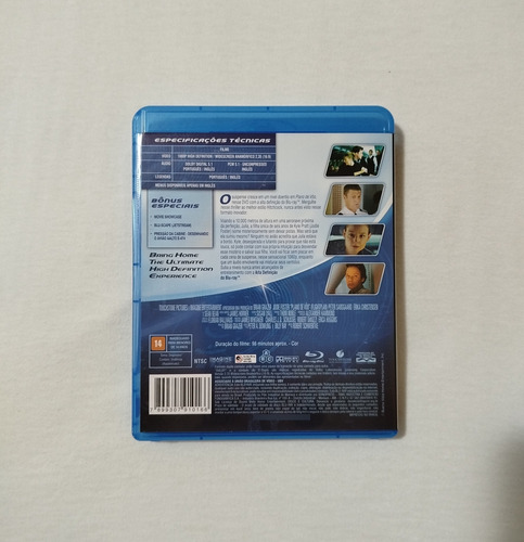 Blu-ray Plano De Vôo - Jodie Foster - Original