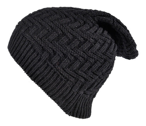 Gorro Rocky Tejido Con Puño Loose Fit Sin Forma Unisex