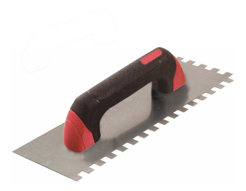 Imagem 1 de 1 de Desempenadeira Inox Dentada Cortag 28cm D12 Cab Emborrachado