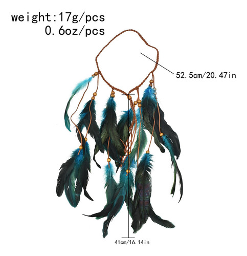 2 Adereço De Cabeça De Boho Para Eventos De Baile De Traje