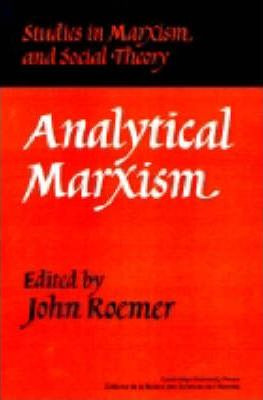 Libro Studies In Marxism And Social Theory: Analytical Ma...