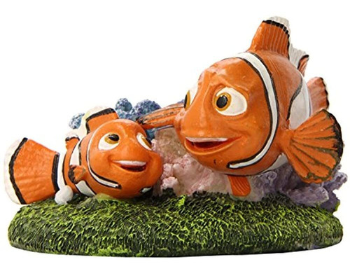 Penn Plax Finding Nemo Y Marlin 4 En El Ornamento Del Acuari