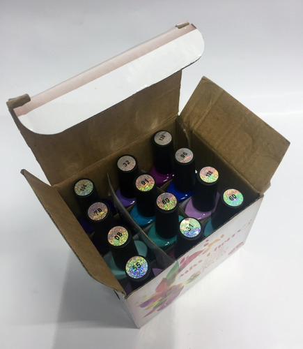 Imagen 3 de 3 de Gel Miss Cherry Gama D Gelish Semipermanente 12 Colores 10ml