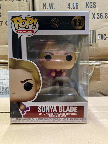 Sonya Blade 1056 Mortal Kombat Funko Pop Sub-zero Scorpion