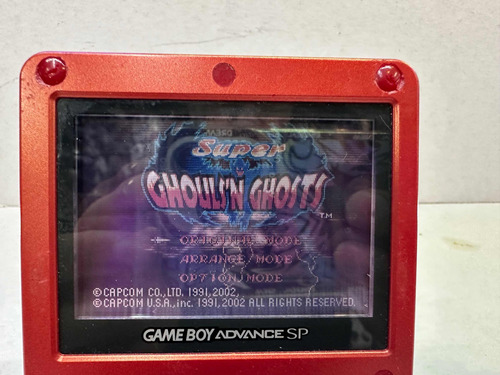 Super Ghoul's N Ghost | Game Boy Advance Original (Reacondicionado)