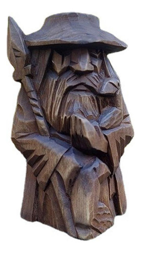 Estatua Vikinga De Resina De Odin Thor, Adornos Artesanales