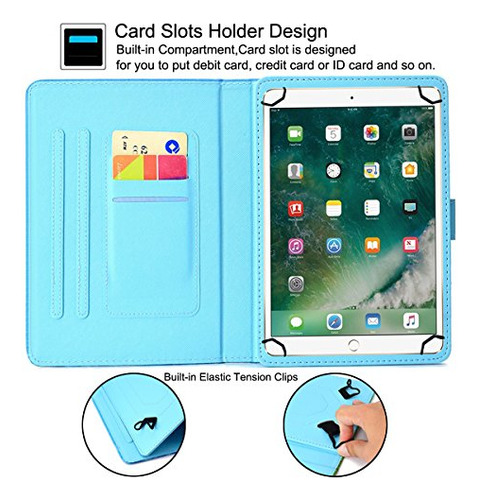 Funda Para Tableta 9.6 9.7 10 10.1 10.5 PuLG Tablet Leopard