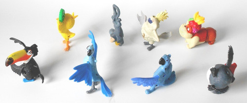 Figuras De Película Río Mcdonalds (Usado)