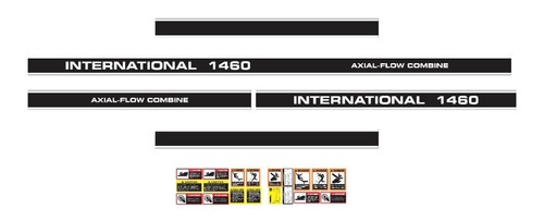 Calcomanias Para Trilladora International 1460