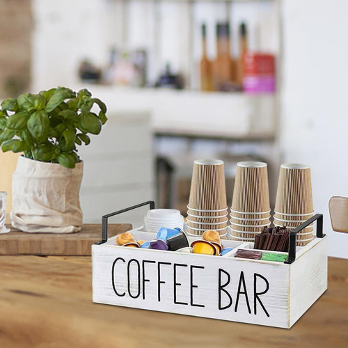 . Estación De Café De Escritorio Soporte For Cápsulas De