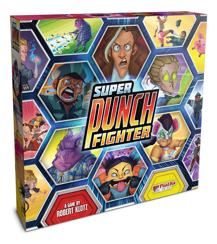 Juego De Mesa Super Punch Fighter: ¡juego Arcade De Combate