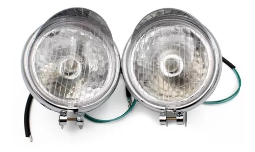 Faros Auxiliares Moto Chopper