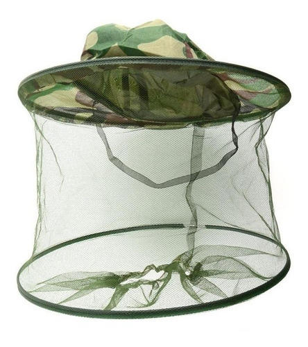 Color: Camuflaje HONZIRY Sombrero de Abeja Sombrero de Camuflaje para Exteriores Protección contra el Sol para la Pesca con Mosquitos y Sombrero de Abeja Anti-Mosquitos al Aire Libre 
