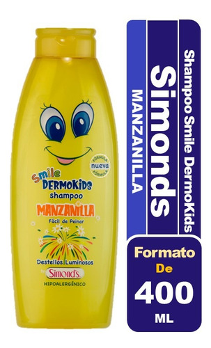Simond's Shampoo Smile Dermokids 400 Ml Elige Fragancia