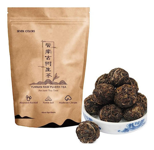 Yunnan Aged Pu-erh Tea Raw Puerh Tea,no Fishy Puerh Tea, Non