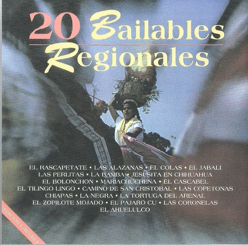 20 Bailables Regionales | Cd Música Nueva