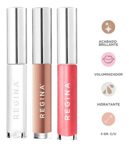 Set Lip Gloss Regina