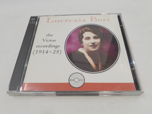 The Victor Recordings , Lucrezia Bori - 2cd 1995 Uk Nm