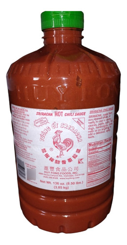 Salsa Sriracha Galón 3.5l