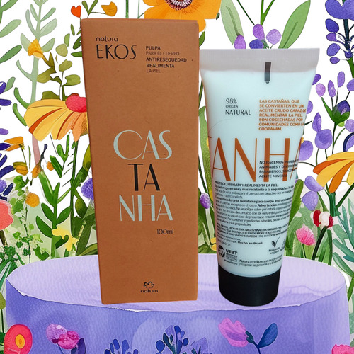 Natura Ekos Castanha Pulpa Para El Cuerpo 100ml Castanha
