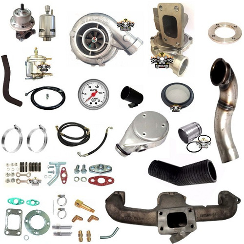 Kit Turbo Opala 4cc 2.5 Com Turbo Super .50 Refluxo Biagio