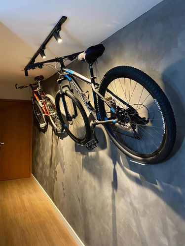 Imagem 7 de 10 de Suporte De Parede P/ Bicicleta Mod: New Decora Bike - Branco