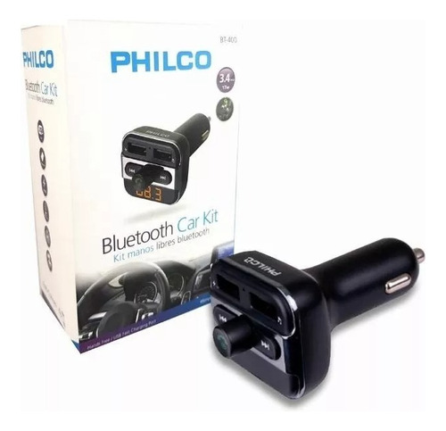 Transmisor Bluetooth Car Kit Philco Bt-400