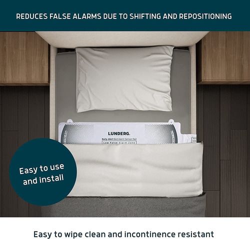 Lunderg Almohadilla De Alarma Para Cama De Alerta Temprana,