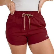 Comprar Short Feminino Elastano Moda Praia Shortinho Verão Piscina
