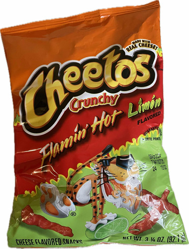 Cheetos Flaming Hot Con Limon Americano (92 G)