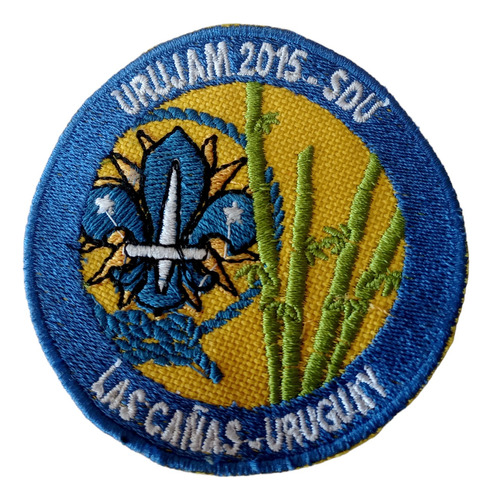 Parche Insignia Bordada - Evento Urujam 2015 Scouts Uruguay