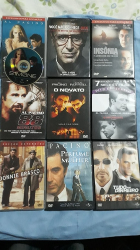 9 Dvd Al Pacino Simone/perfume Mulher/informante/novato A36