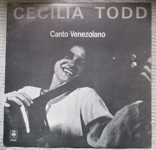Imagen 1 de 8 de Cecilia Todd - Canto Venezolano (cbs 20535)