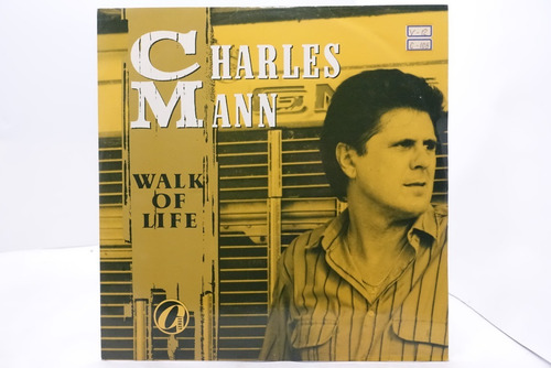 Vinilo Charles Mann Walk Of Life 1989 Single Made In Uk