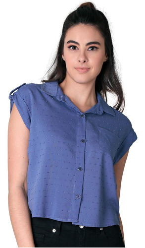 Blusa Mujer Azul Stfashion 50904602