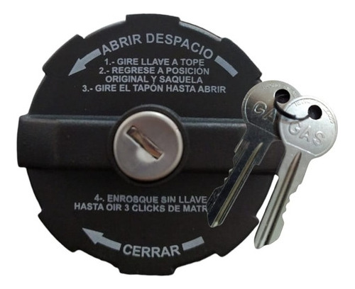 Tapón De Gasolina Con Llaves Tracker 1998-2008 Gm Parts