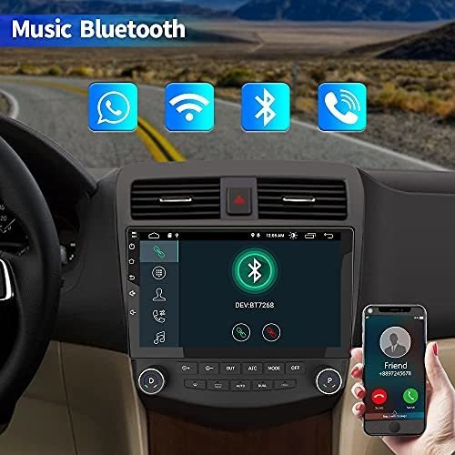 Radio Estereo Vehiculo Android 10.0 Para Honda Accord 10