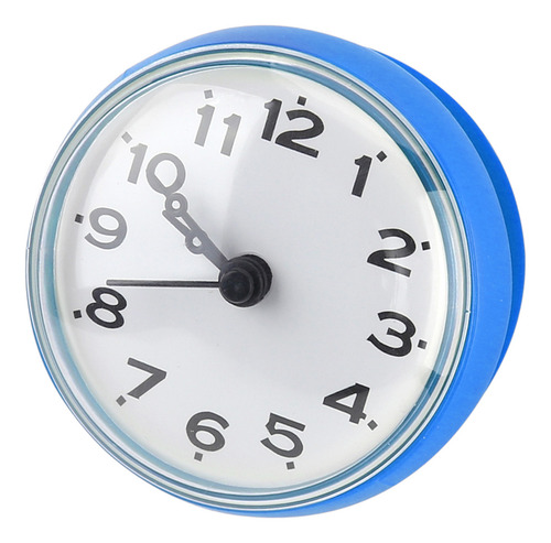 Reloj De Ducha Impermeable Con Ventosa Para Pared, Espejo, B