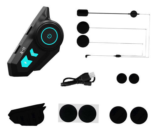 Casco Intercom Auricular Respuesta Micrófono Duro