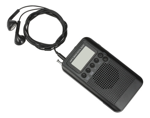 Set De Radio Estéreo Portátil Hrd-104 Digital Con Bolsillo D