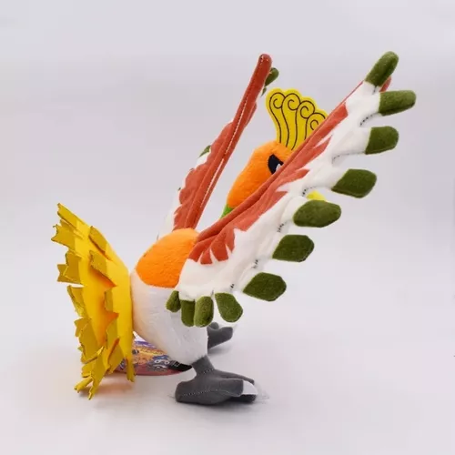 Pelucia Ho-oh Boneco Pokemon Sg Articuno Moltres Zapdos Mew